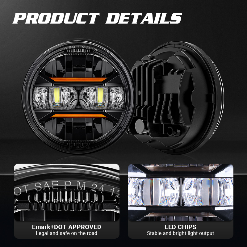 Universal Car Motorcycle 5.75  - đánh giá và giá Universal Motorcycle Led Headlight Projector