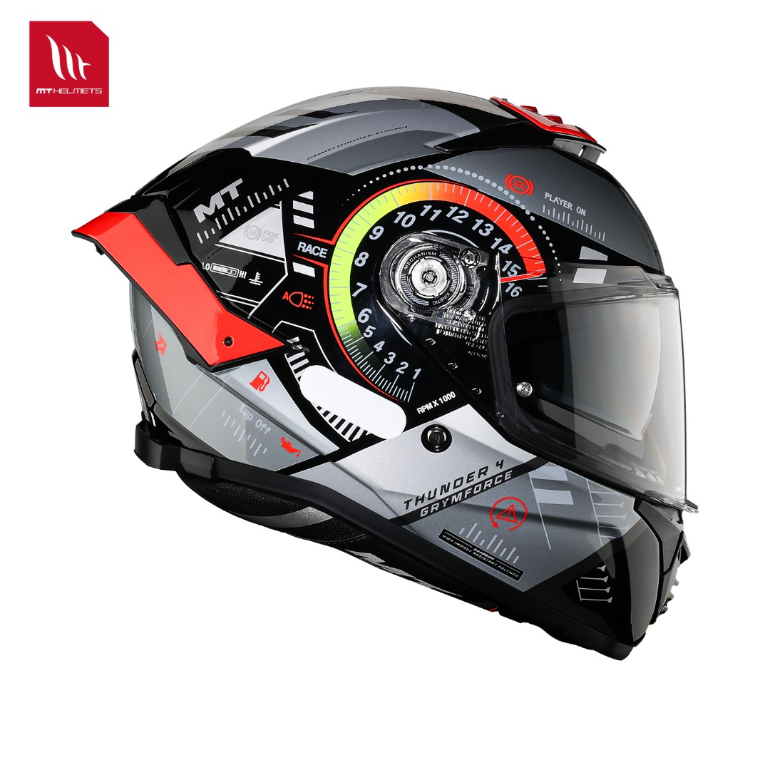 Thunder 4 Sv New Mt Motorcycle - đánh giá và giá Dual Visor Motorcycle Racing Helmet