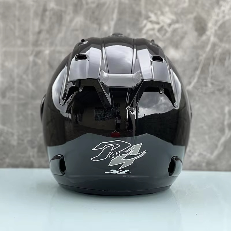 Ram5 Bright Black Half Helmet  - đánh giá và giá Full Face Motorcycle Helmet With Bluetooth
