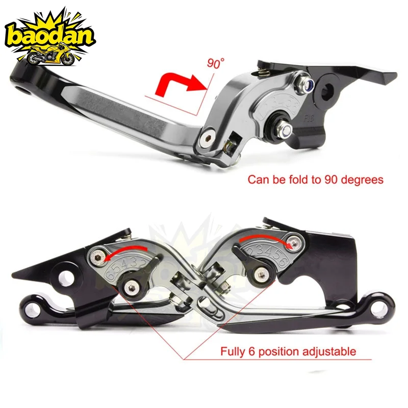Fit For Tenere 700/World Raid  - đánh giá và giá Cnc Aluminum Adjustable Brake Clutch Levers